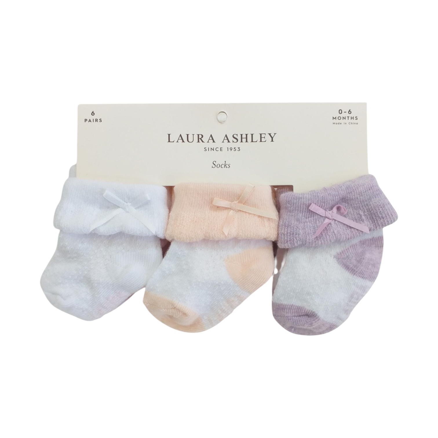Set Calceta Zapatilla Peach Mora