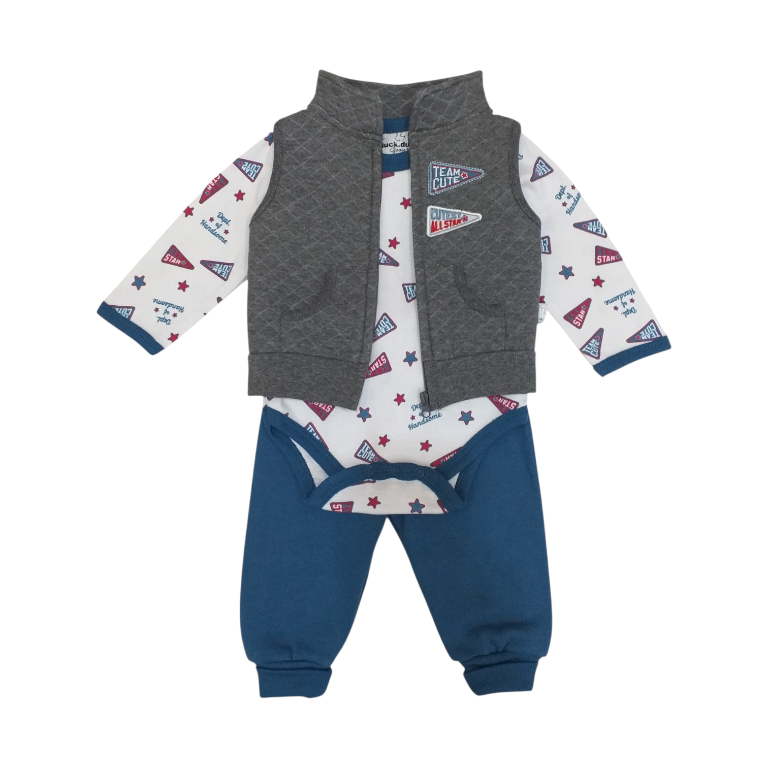 Conjunto Chaleco Banderín