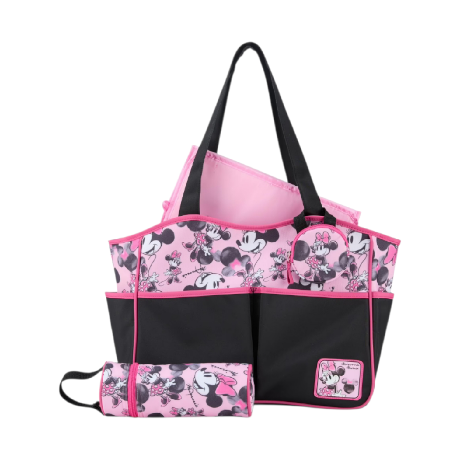 Pañalera Minnie Fusia-Negro