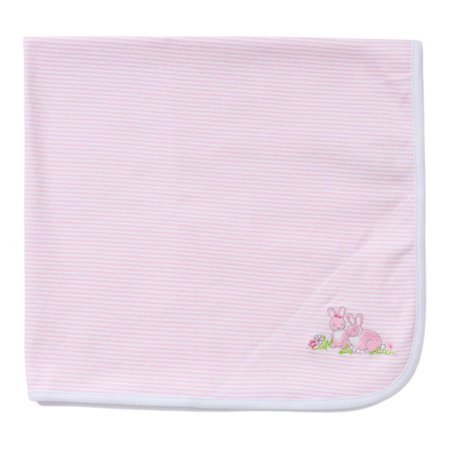 Cobija Conejitos Rosa