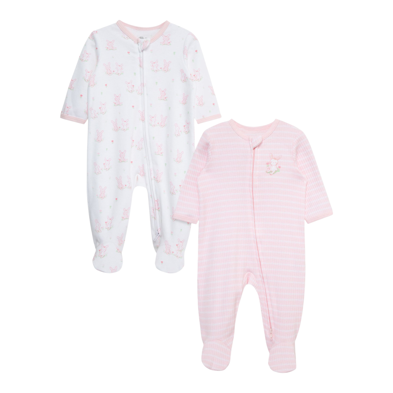 Set Pijamas Conejitos Rosa