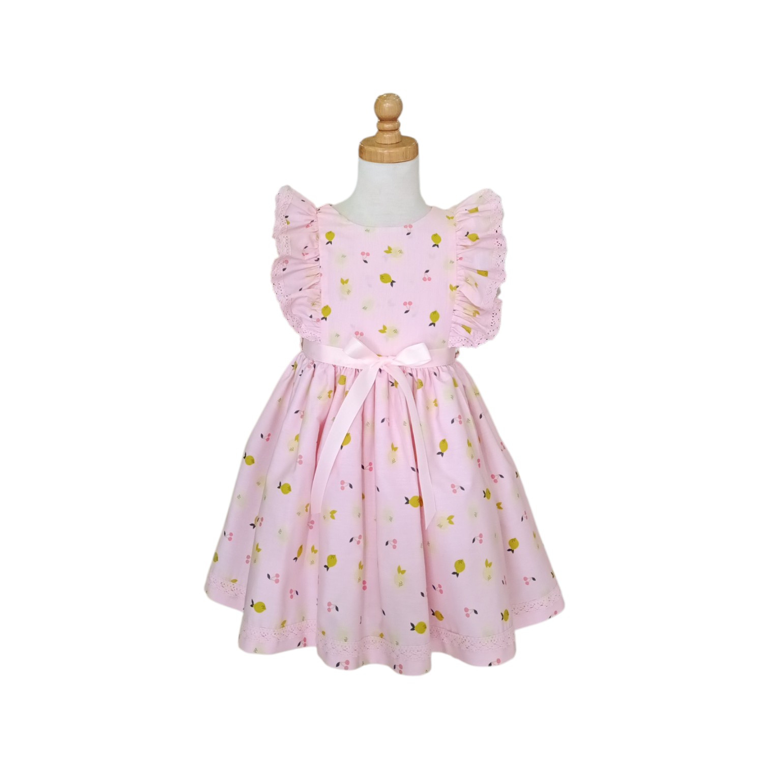 Vestido Limones Rosado