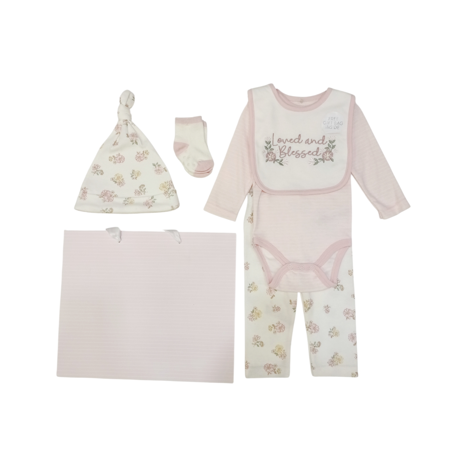 Set De Regalo Rosa Flores