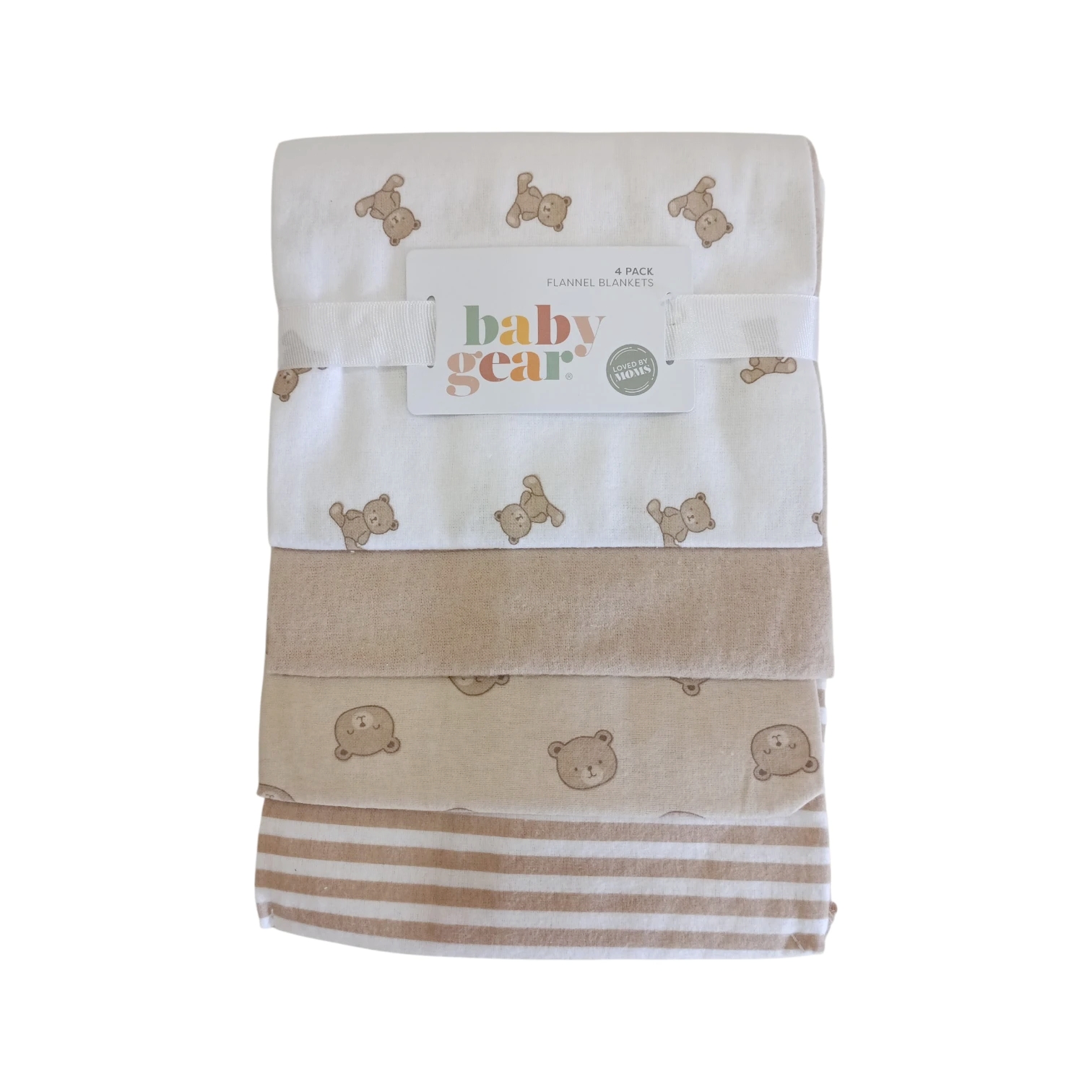 Set Franelas Osito Beige