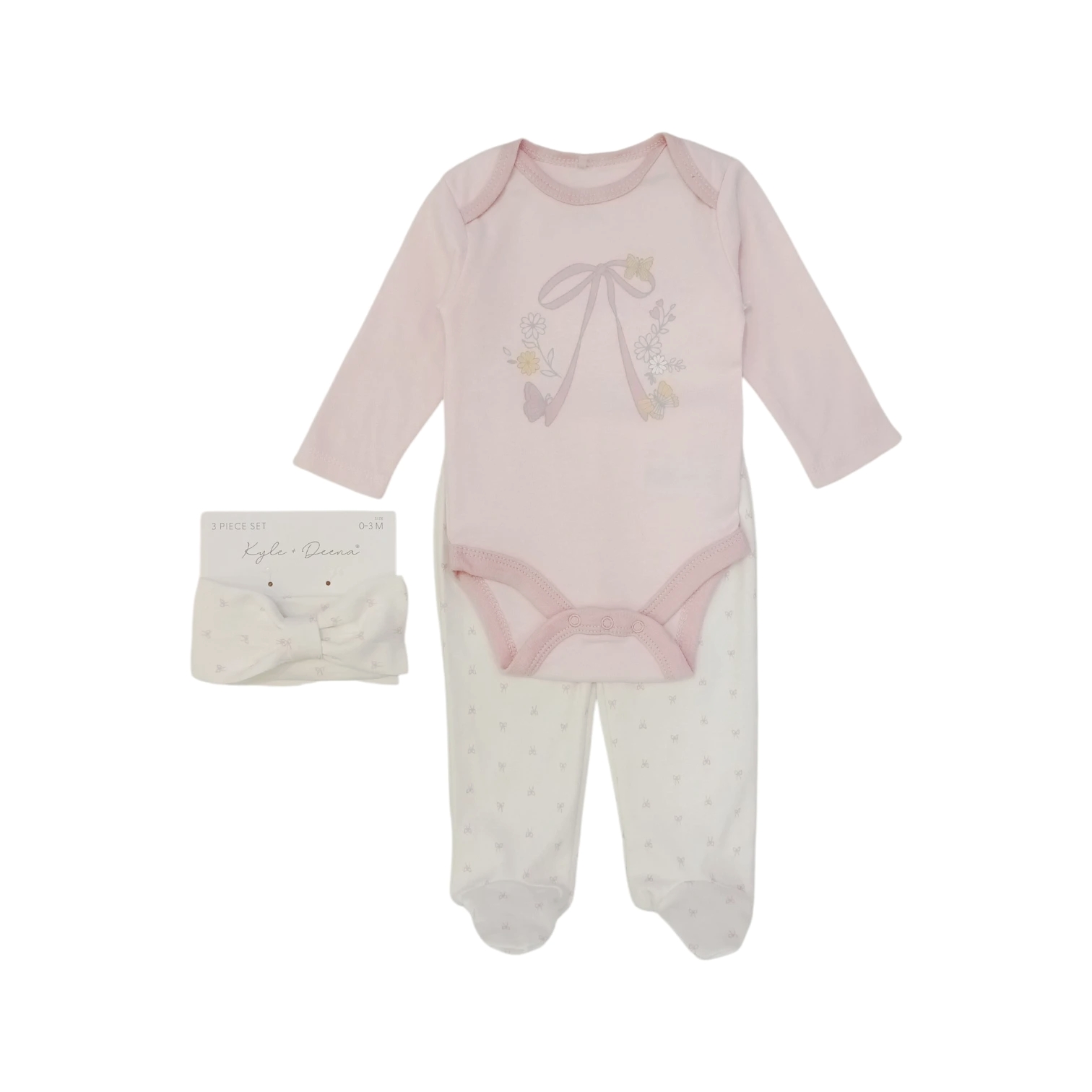 Conjunto Body Moña Rosa