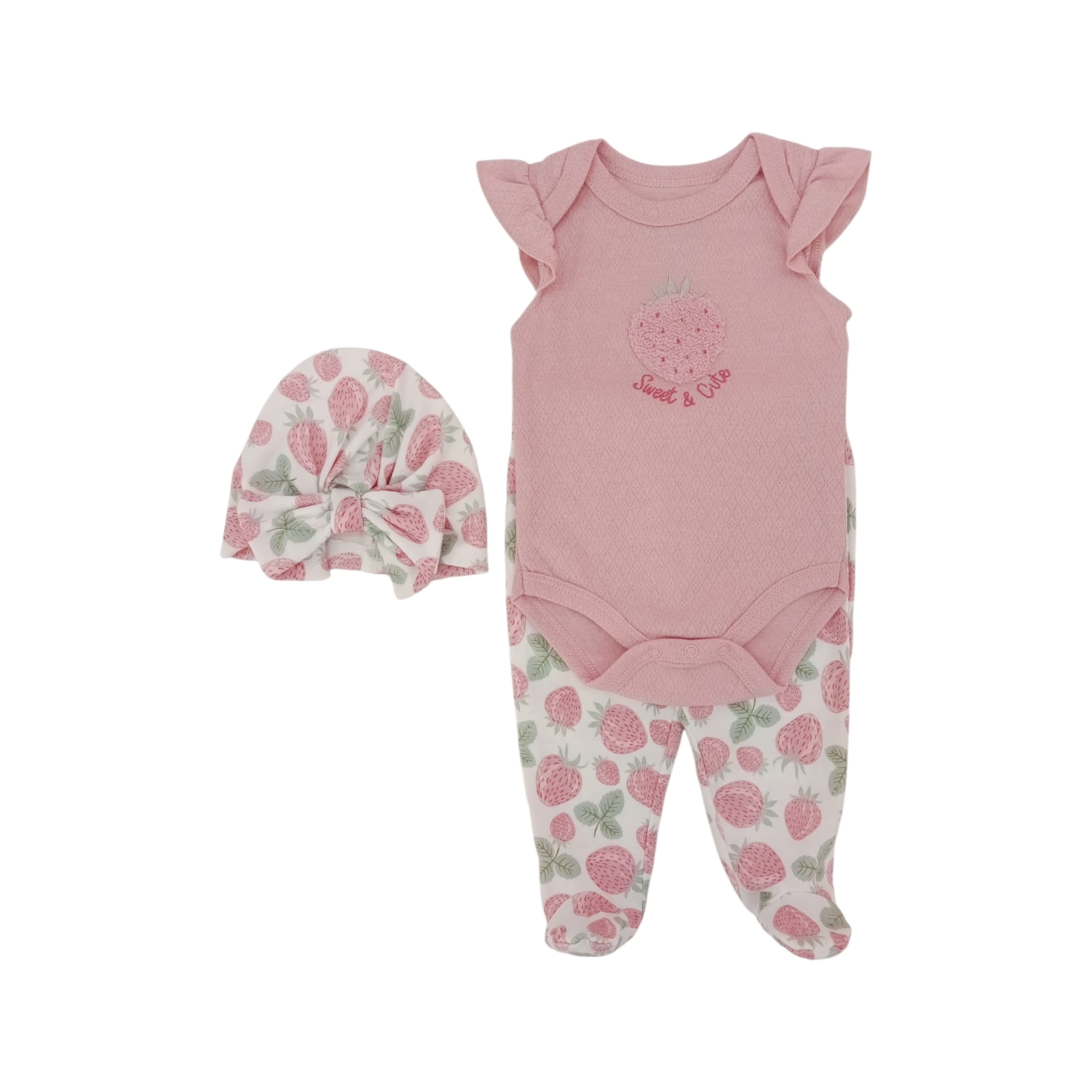Conjunto Body Turbante Fresas