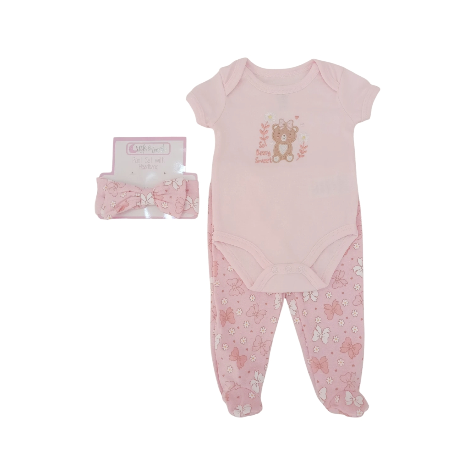 Conjunto Body Osita Coral