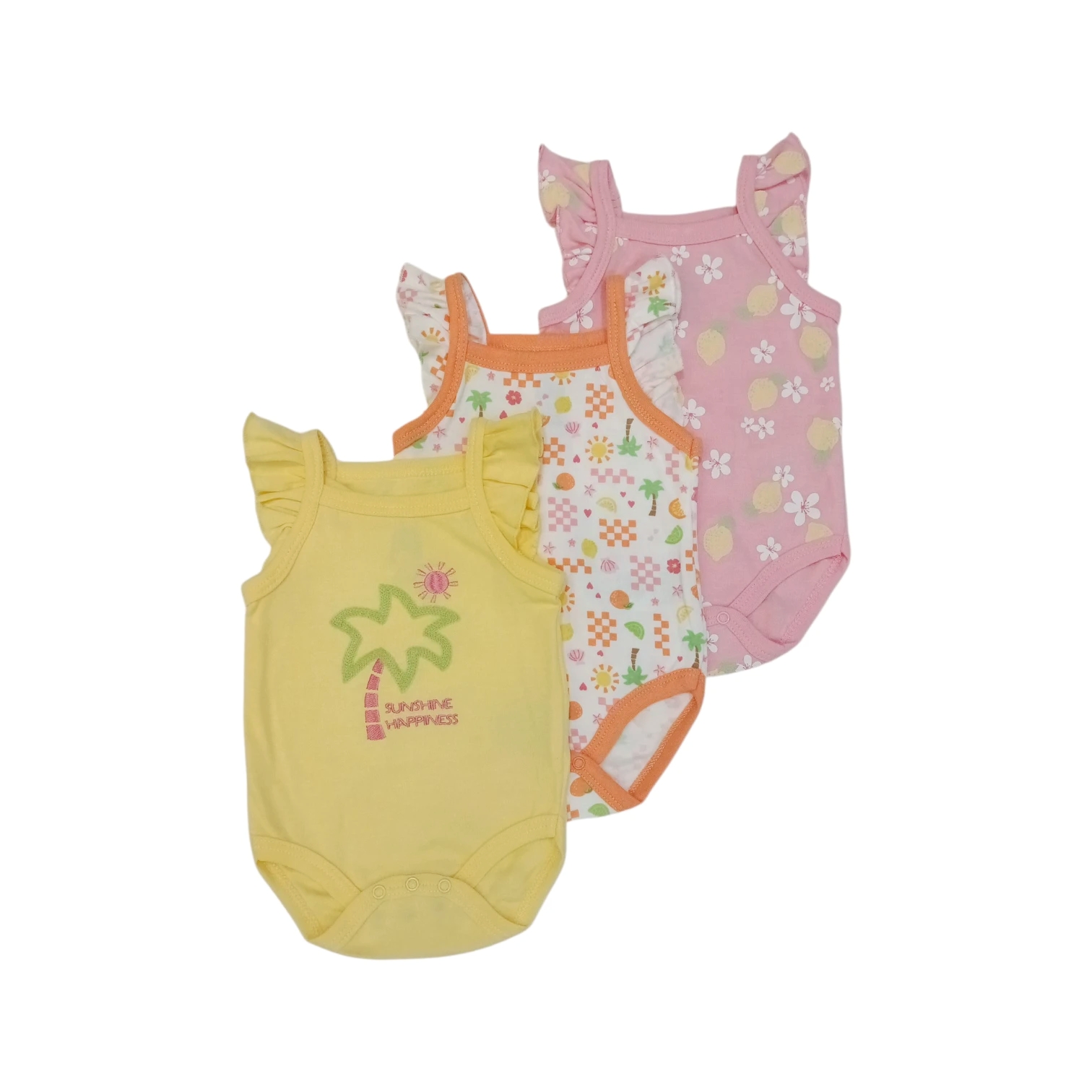 Set Bodys Palmera Sin Mangas