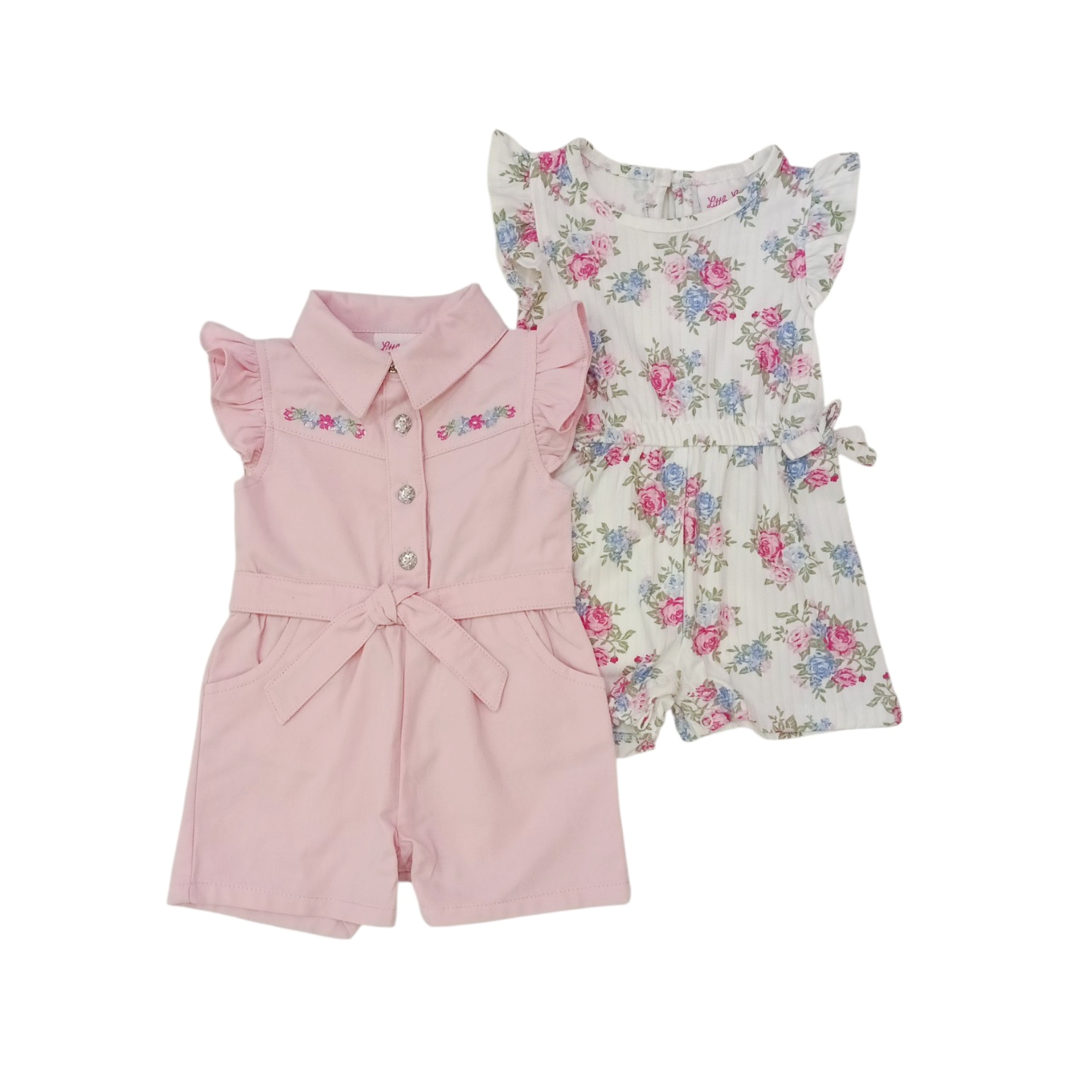 Set Jumper Rosado Flores