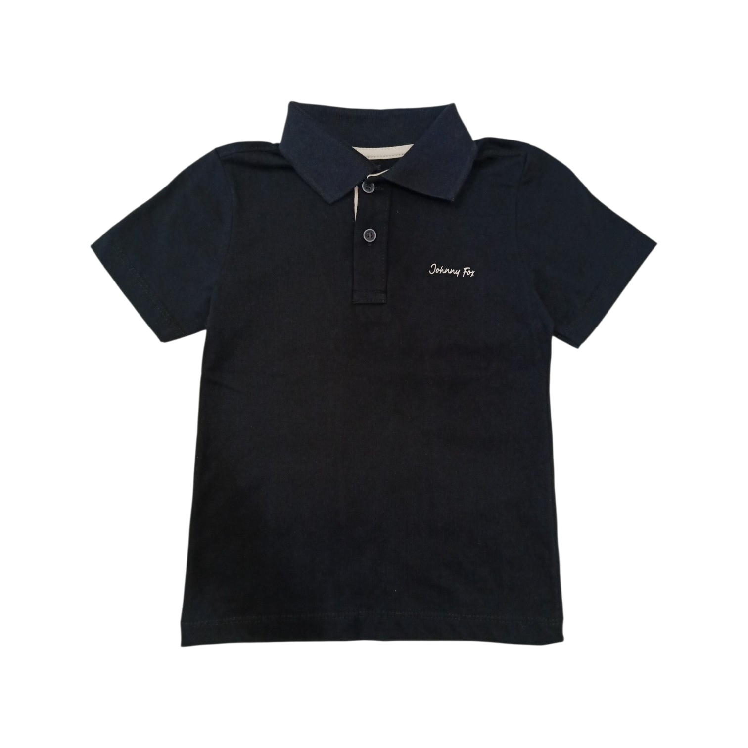 Camisa Polo Negra Logo