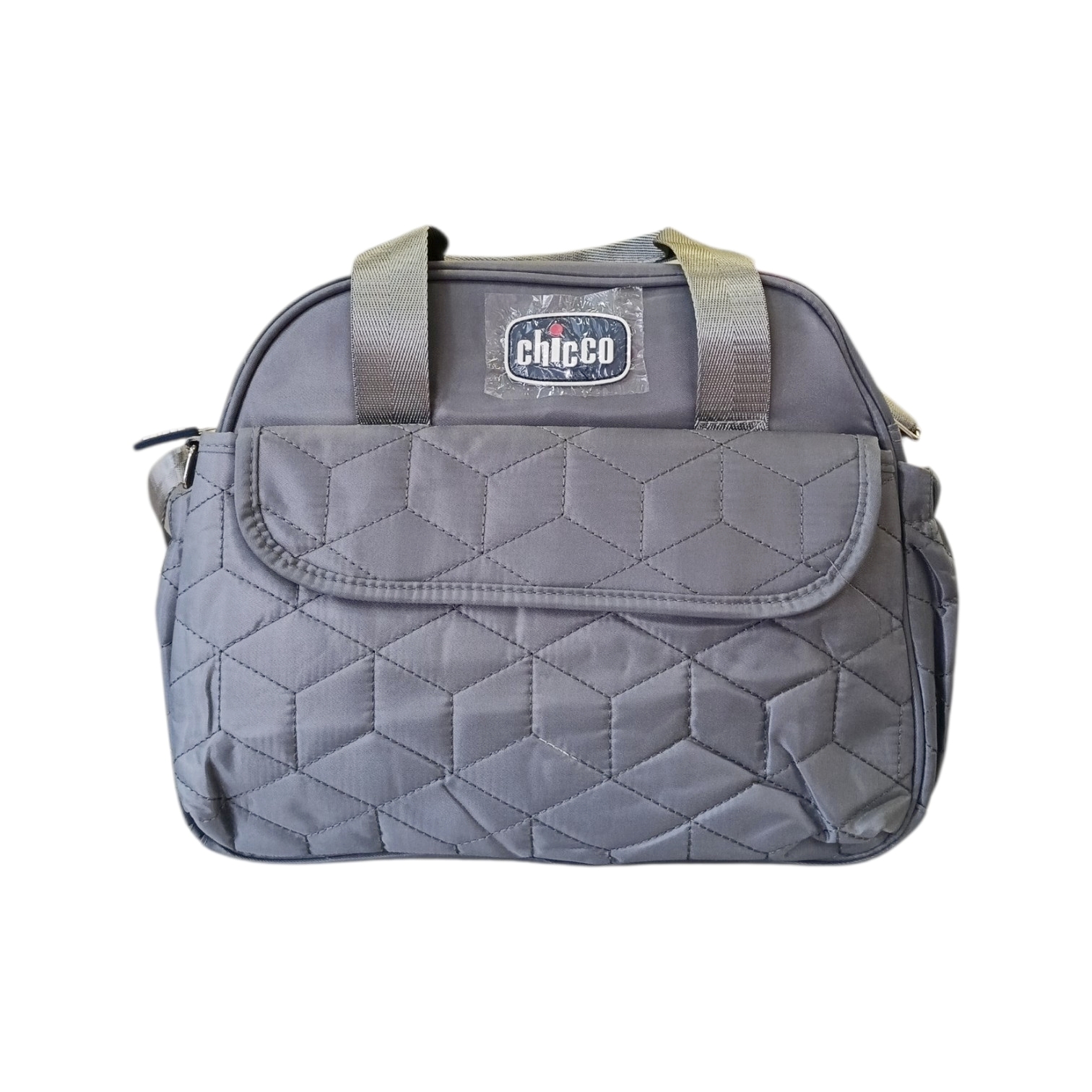 Set Pañaleras Gris Bolso