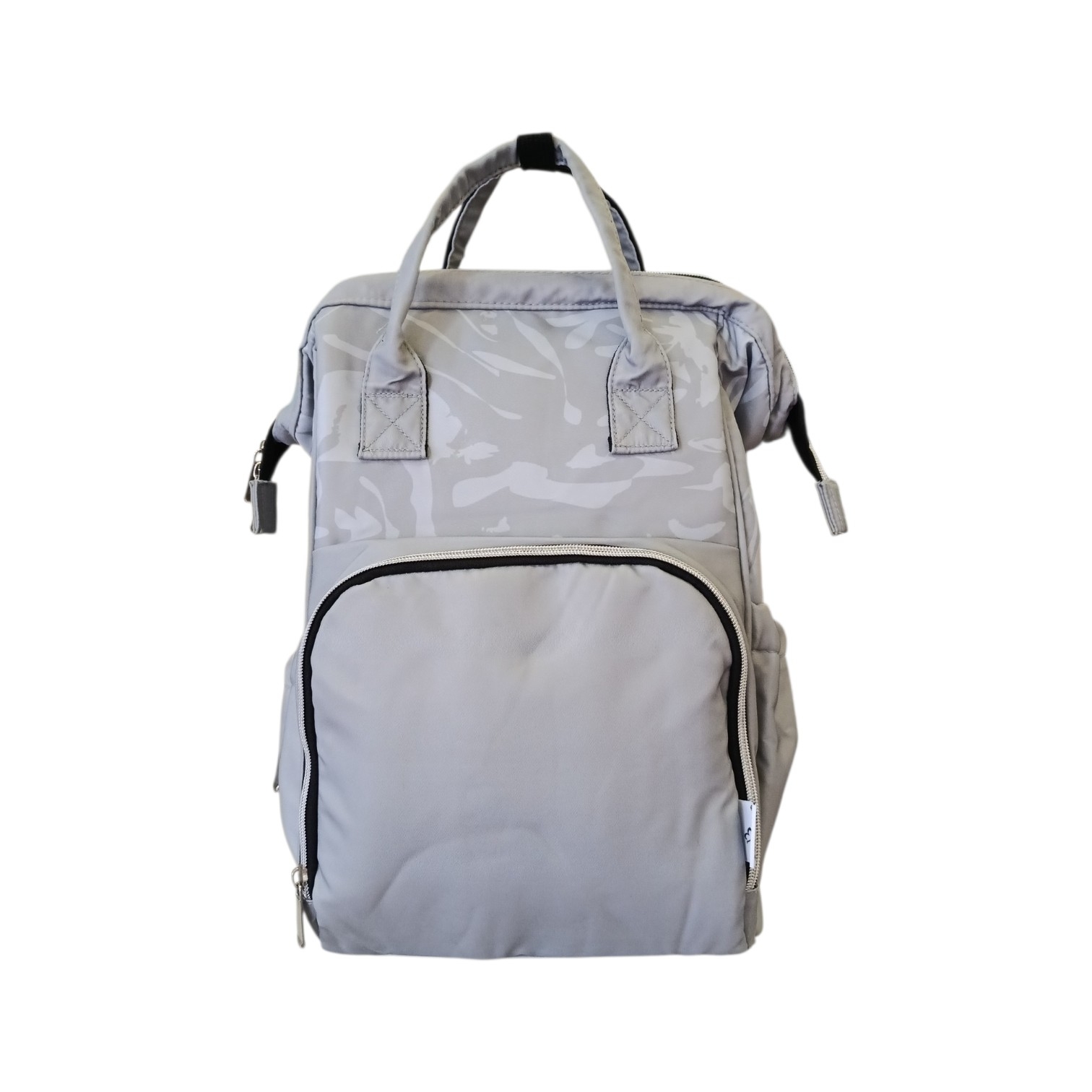 Pañalera Mochila Gris