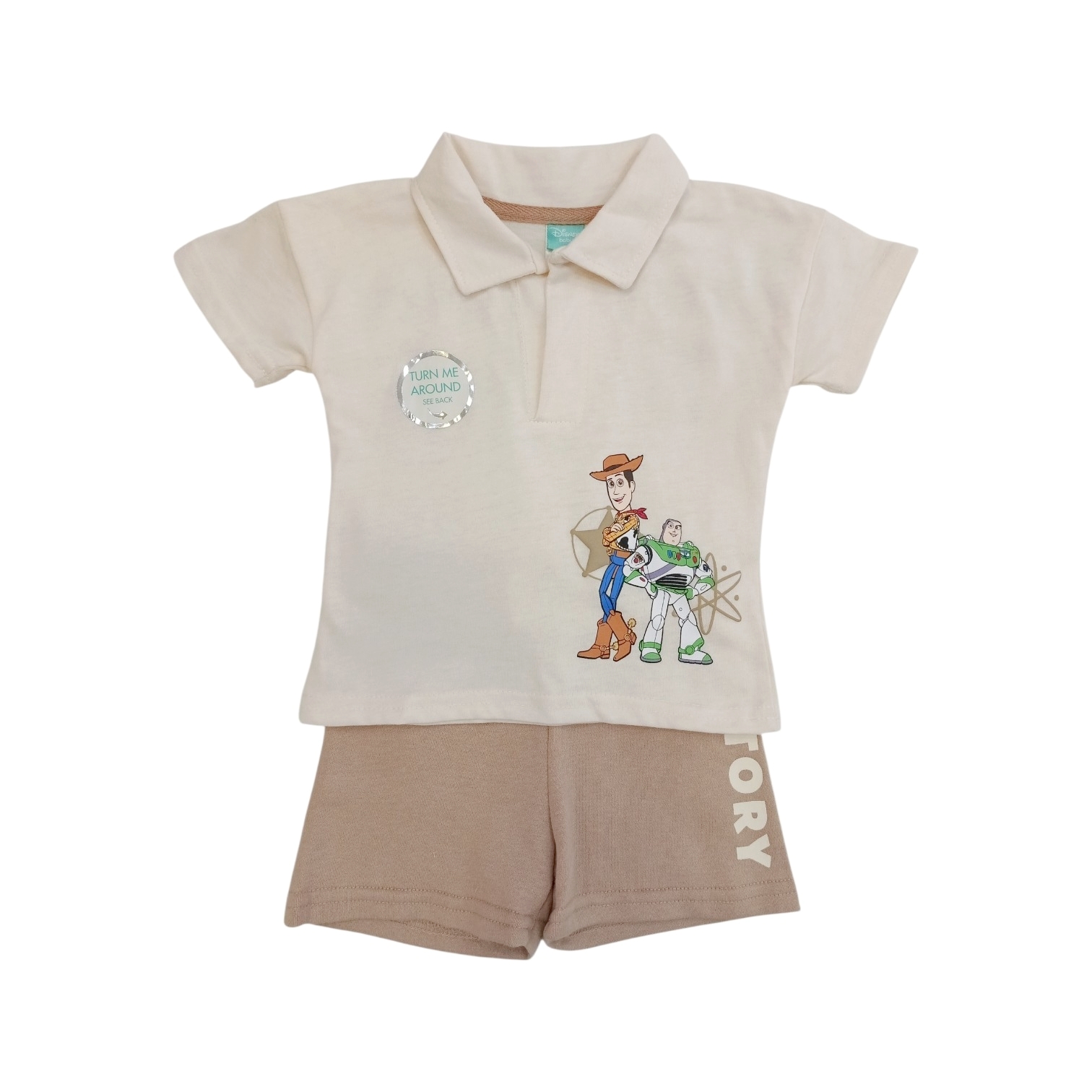 Conjunto Toy Story Beige Short