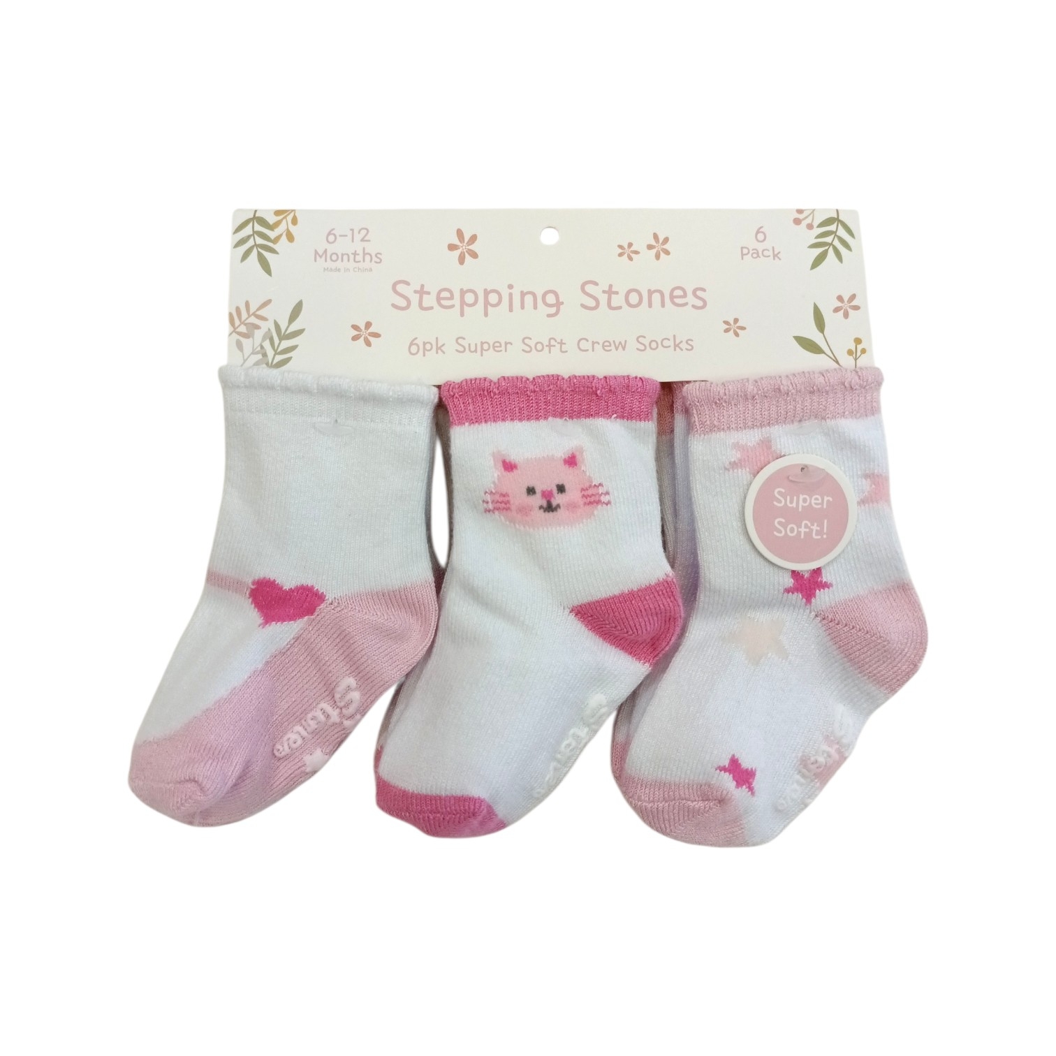 Set Calcetas Gatita Rosa