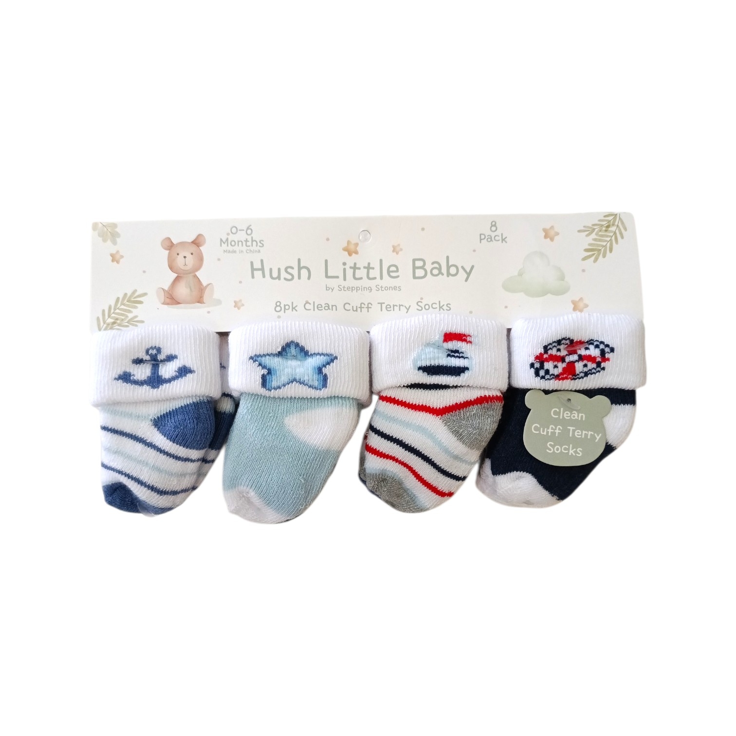 Set Calcetines Ancla Azul