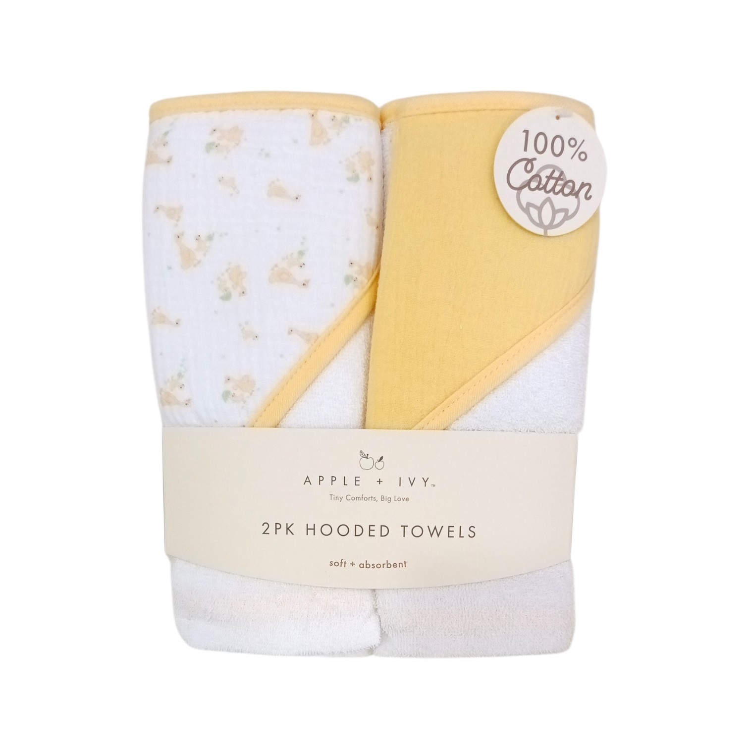 Set Toallas de Baño Patitos Amarilla