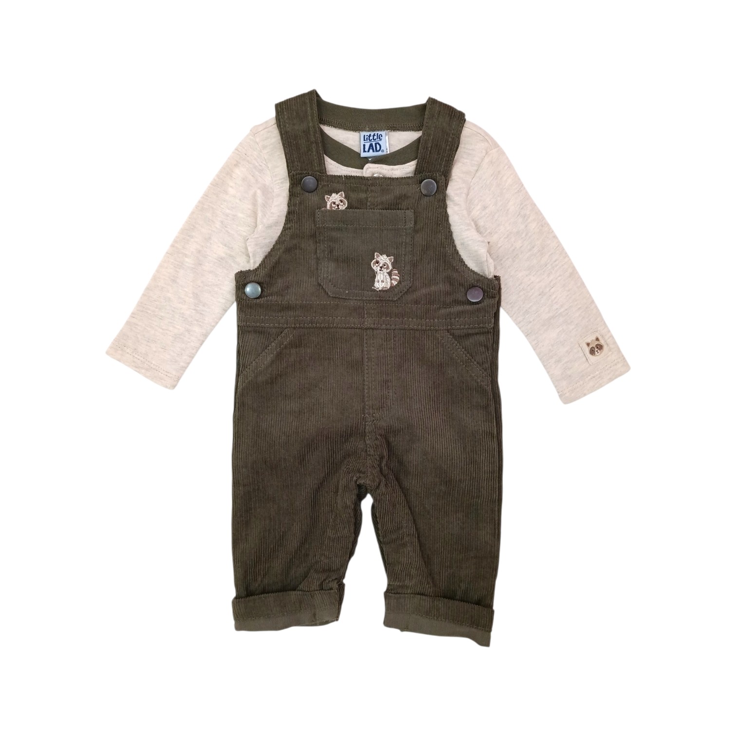 Overall Corduroy Olivo